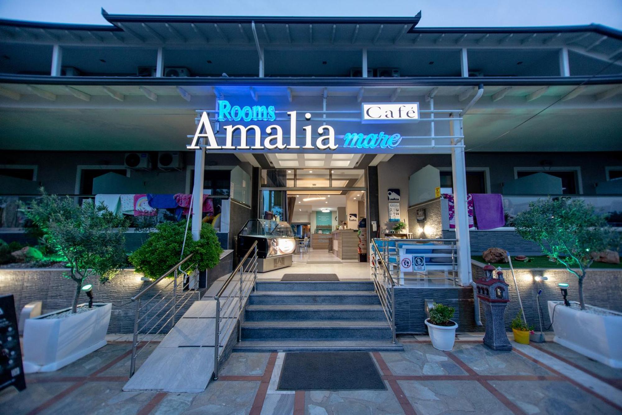 Amalia Mare Sea View Apartment Nea Vrasna Luaran gambar