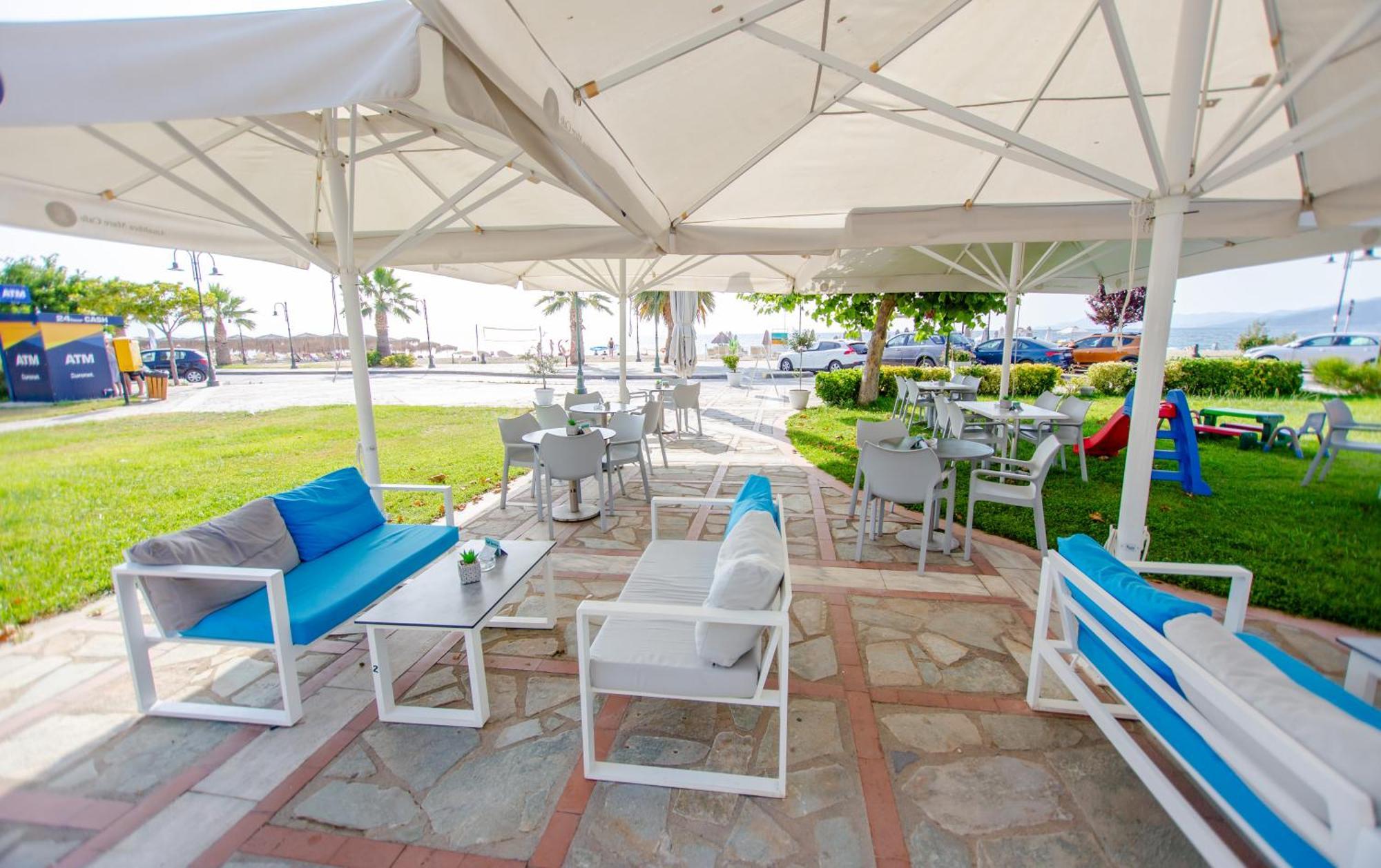 Amalia Mare Sea View Apartment Nea Vrasna Luaran gambar