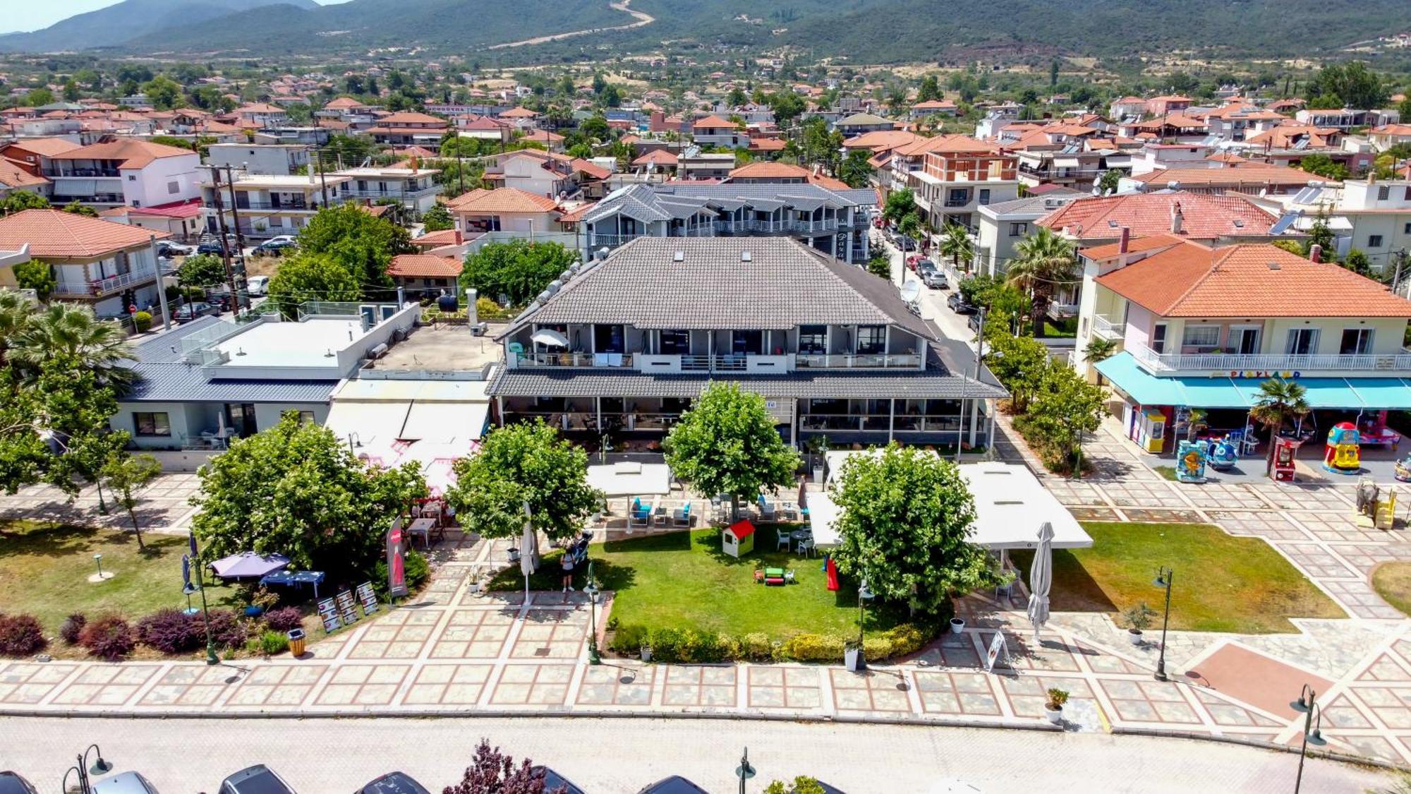 Amalia Mare Sea View Apartment Nea Vrasna Luaran gambar
