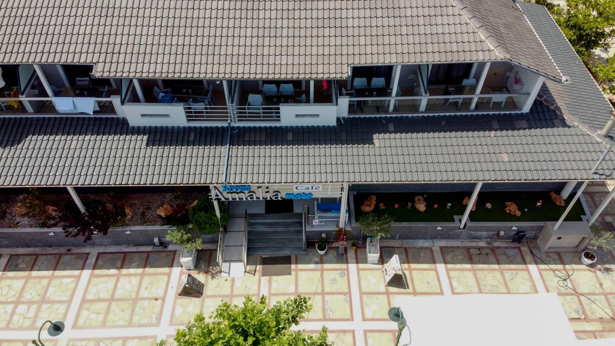 Amalia Mare Sea View Apartment Nea Vrasna Luaran gambar