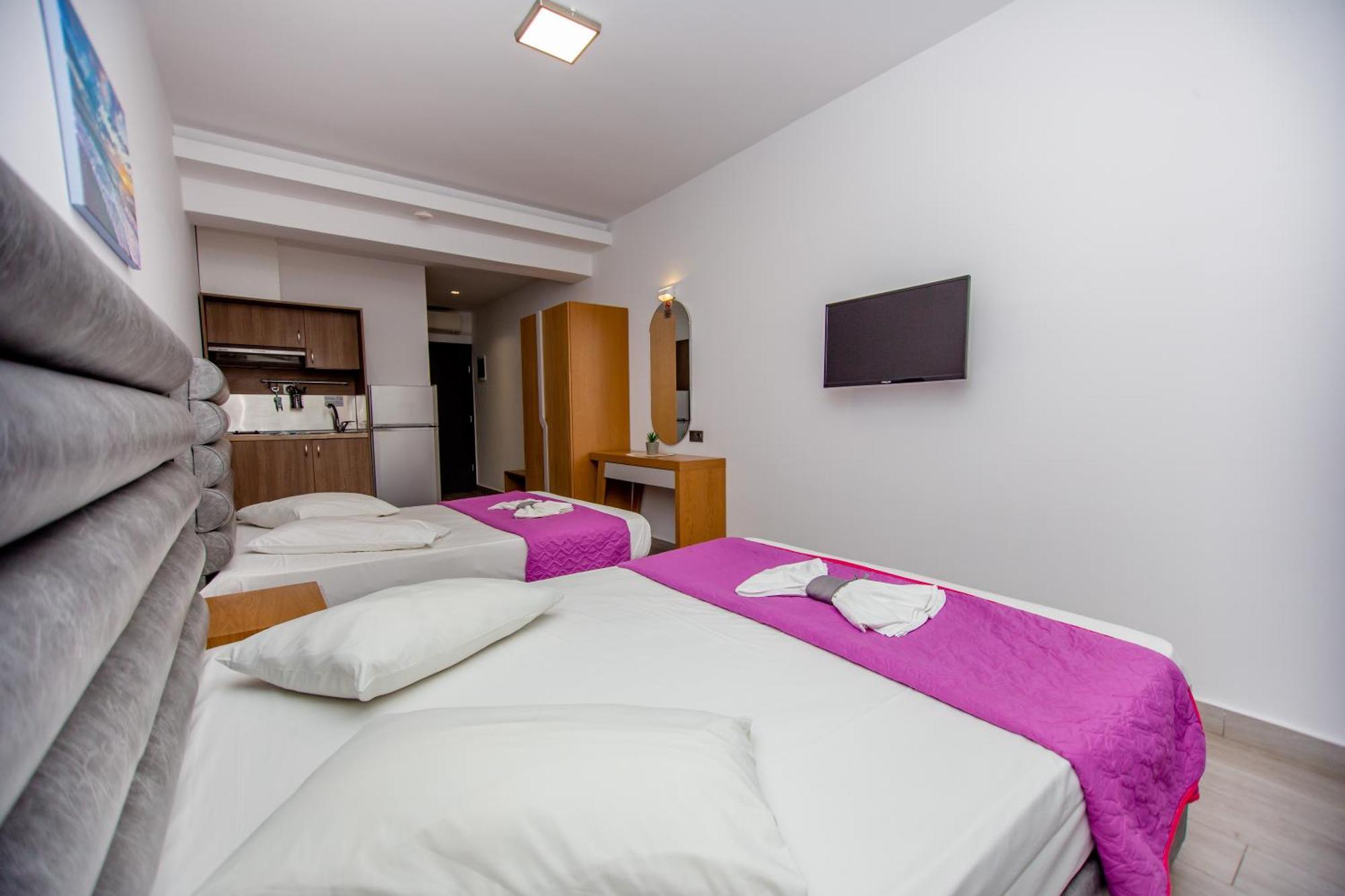Amalia Mare Sea View Apartment Nea Vrasna Luaran gambar