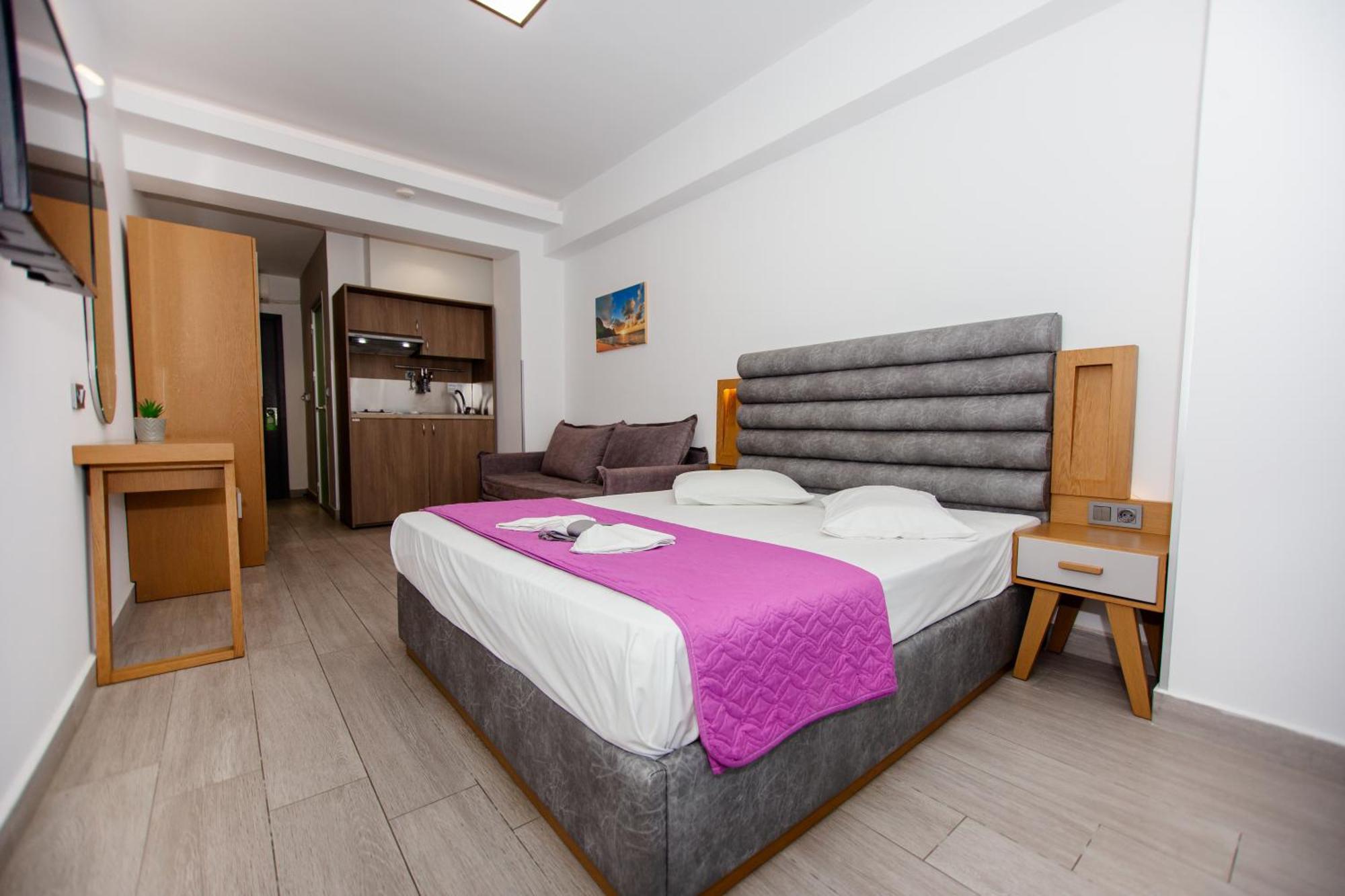 Amalia Mare Sea View Apartment Nea Vrasna Luaran gambar