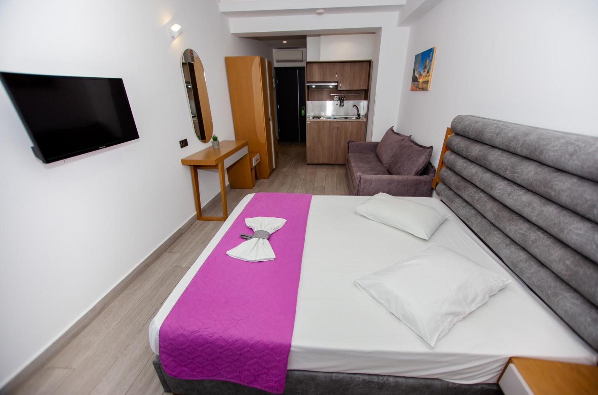 Amalia Mare Sea View Apartment Nea Vrasna Luaran gambar