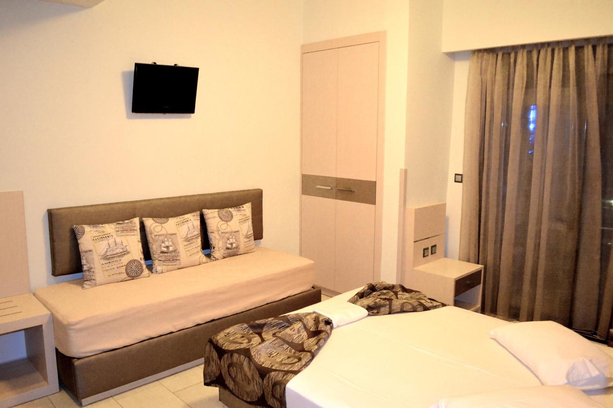 Amalia Mare Sea View Apartment Nea Vrasna Luaran gambar